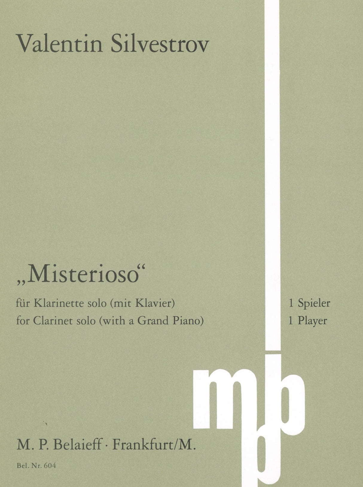 Silvestrov: "Misterioso"