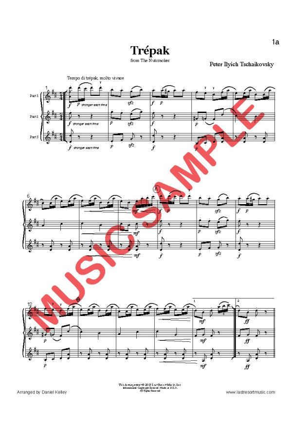 Music for Three Treble Instruments - Christmas Collection No. 2
