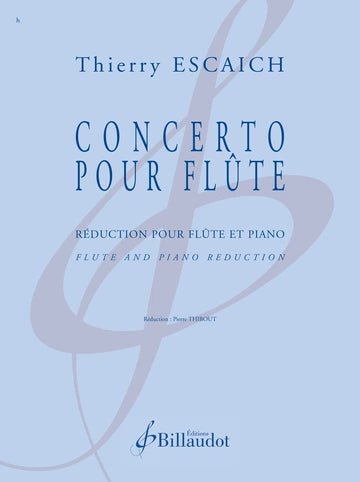 Escaich: Flute Concerto