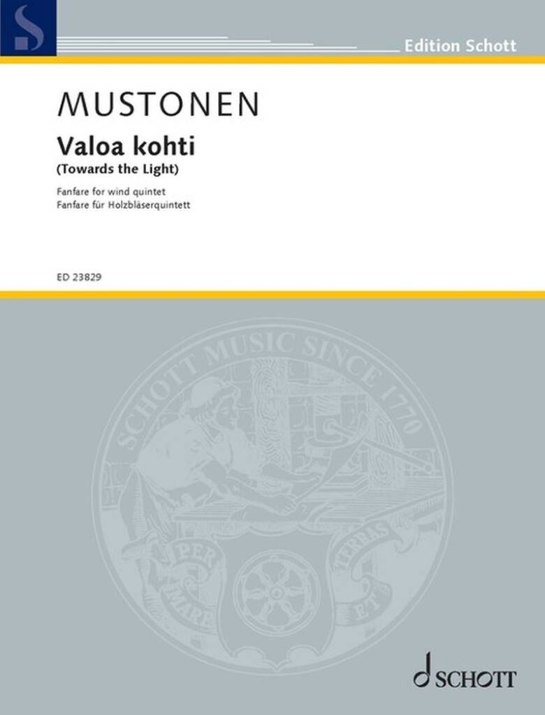 Mustonen: Valoa kohti (Version for Wind Quintet)