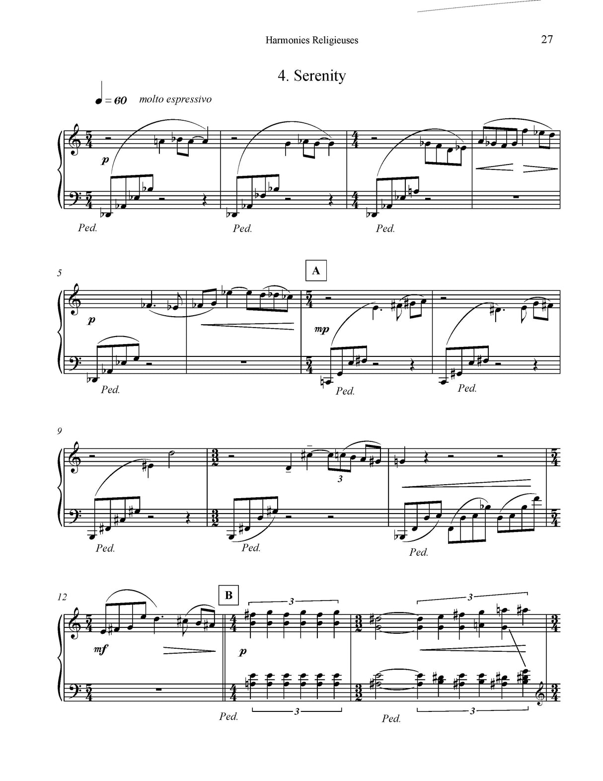 Richardson: Harmonies Religieuses