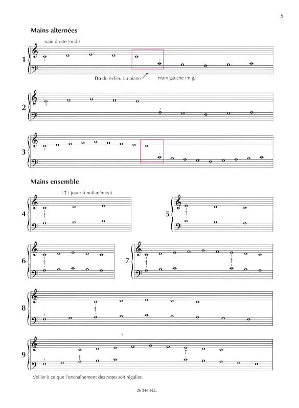 Piano pour adulte débutant