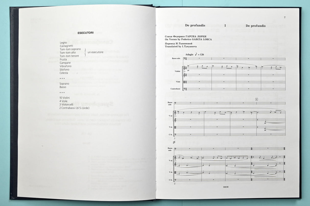 Shostakovich: Symphony No. 14, Op. 135