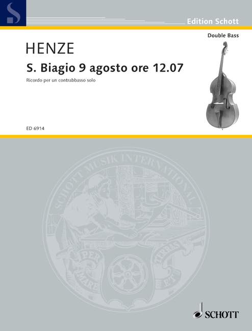 Henze: S. Biagio 9 agosto ore 12.07