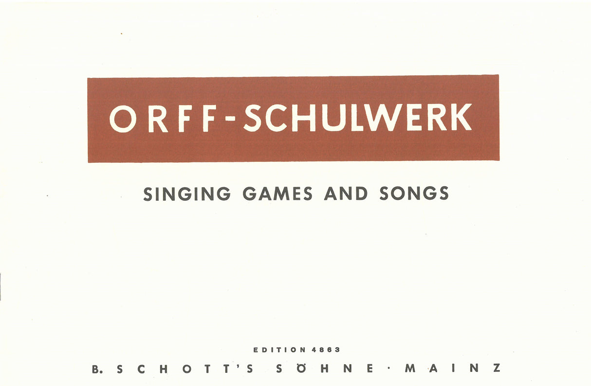 Hall: Singing Games and Songs