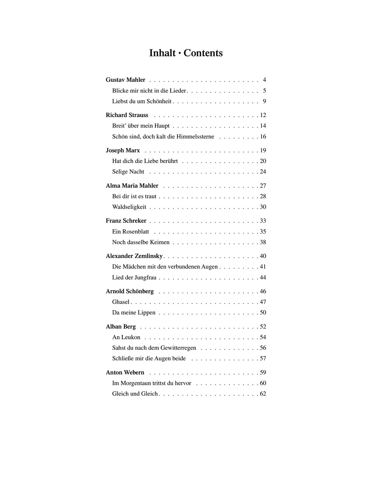 A Celebration of Song