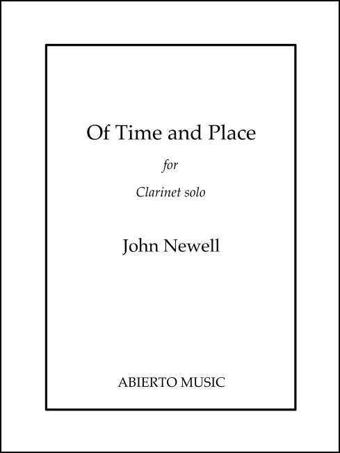 Newell: Of Time and Place