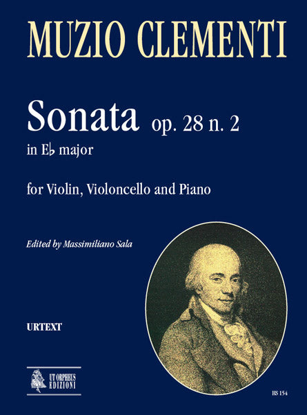 Clementi: Sonata No. 2 for Keyboard, Violin & Cello in E-flat Major, Op. 28