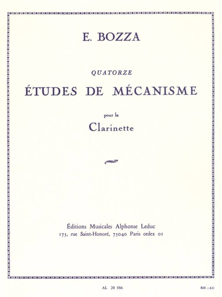 Bozza: 14 Études de mécanisme