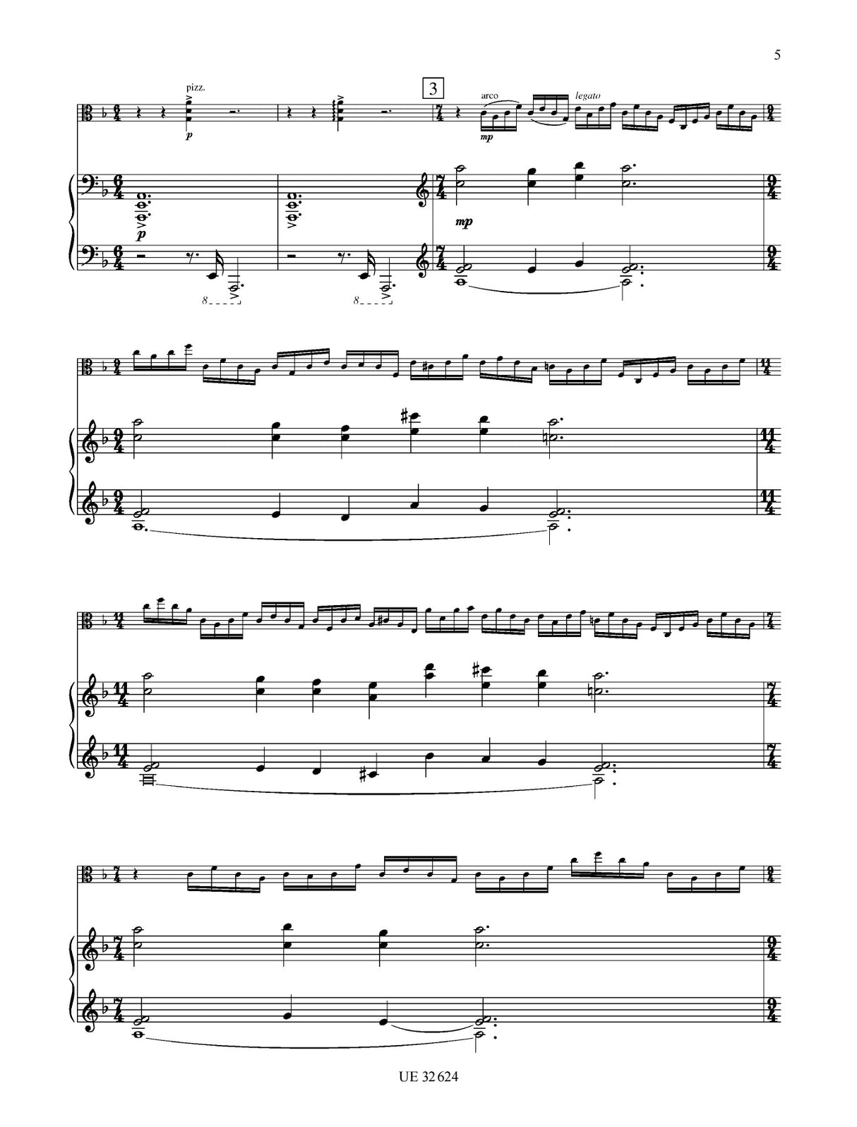 Pärt: Fratres (for viola & piano)