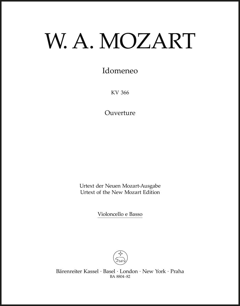 Mozart: Overture to Idomeneo, K. 366