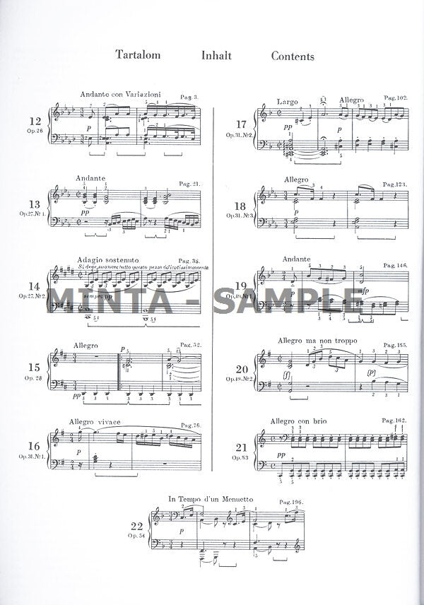 Beethoven: Piano Sonatas - Volume 2