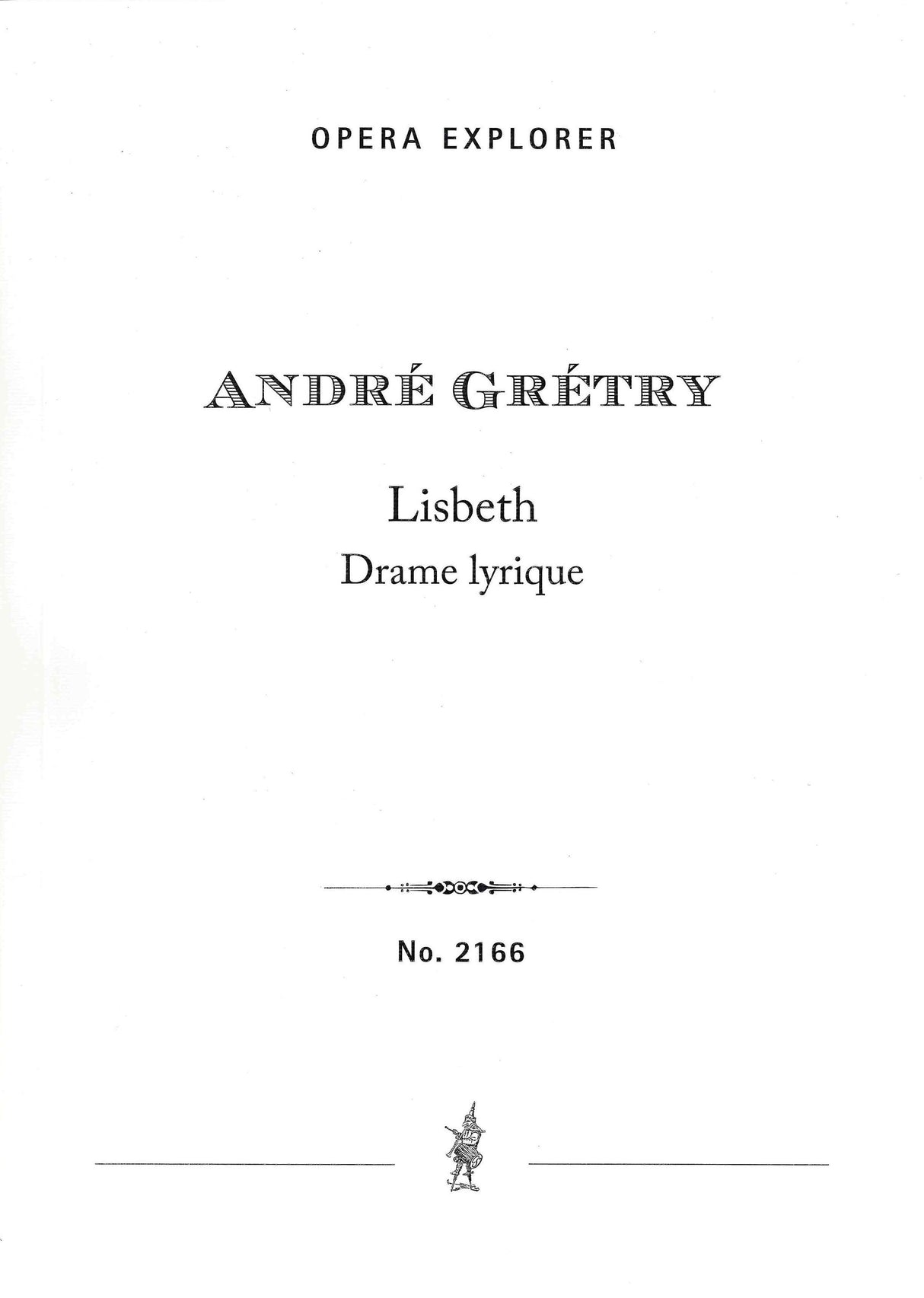 Grétry: Lisbeth