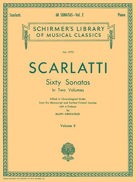 Scarlatti: 60 Sonatas - Volume 2