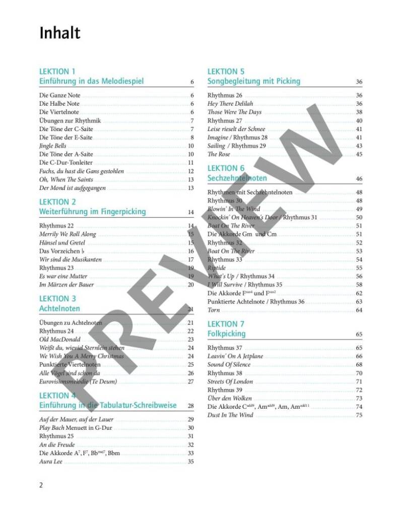 Ukulele spielen - mein schönstes Hobby - Volume 2