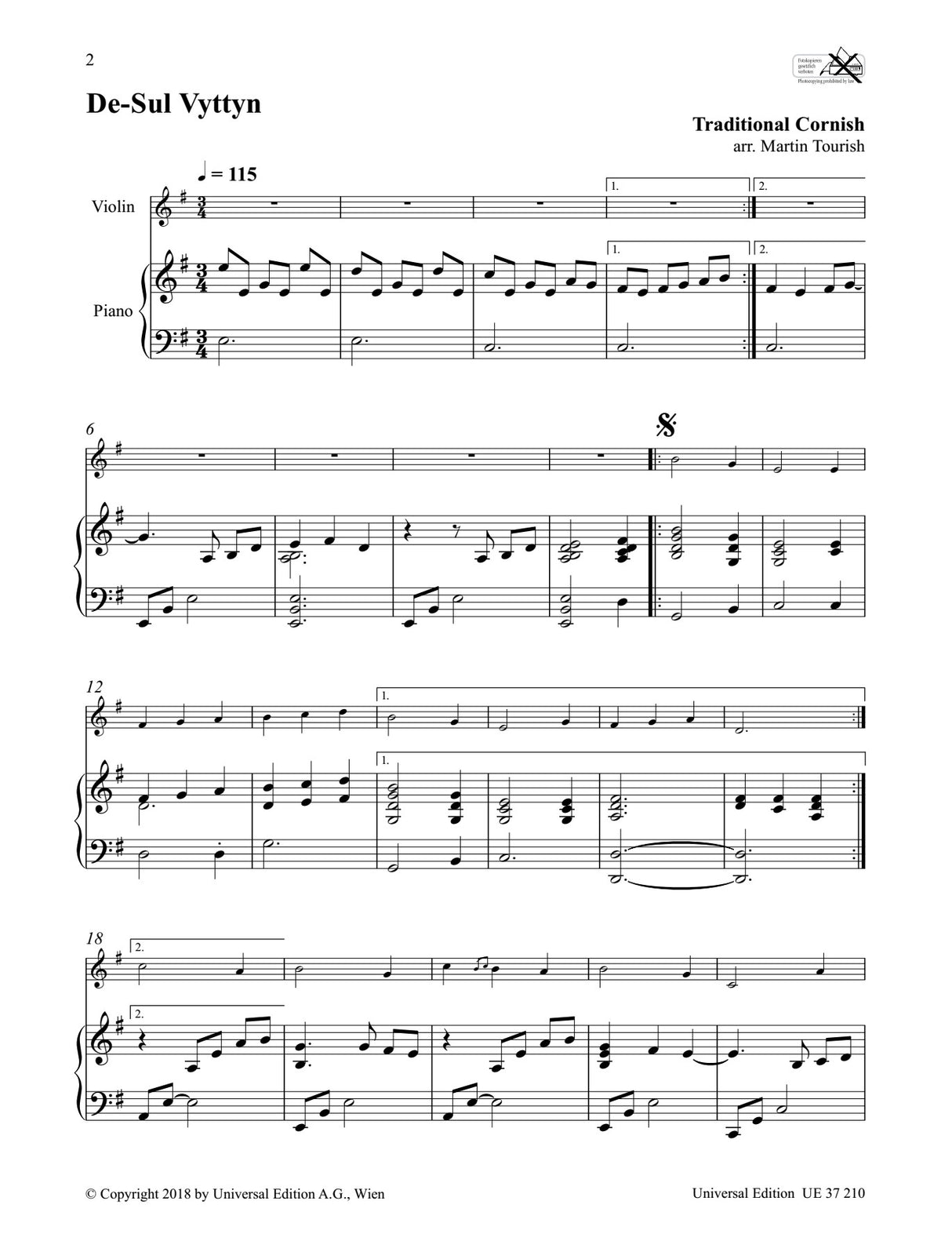 Celtic – Play Along Violin