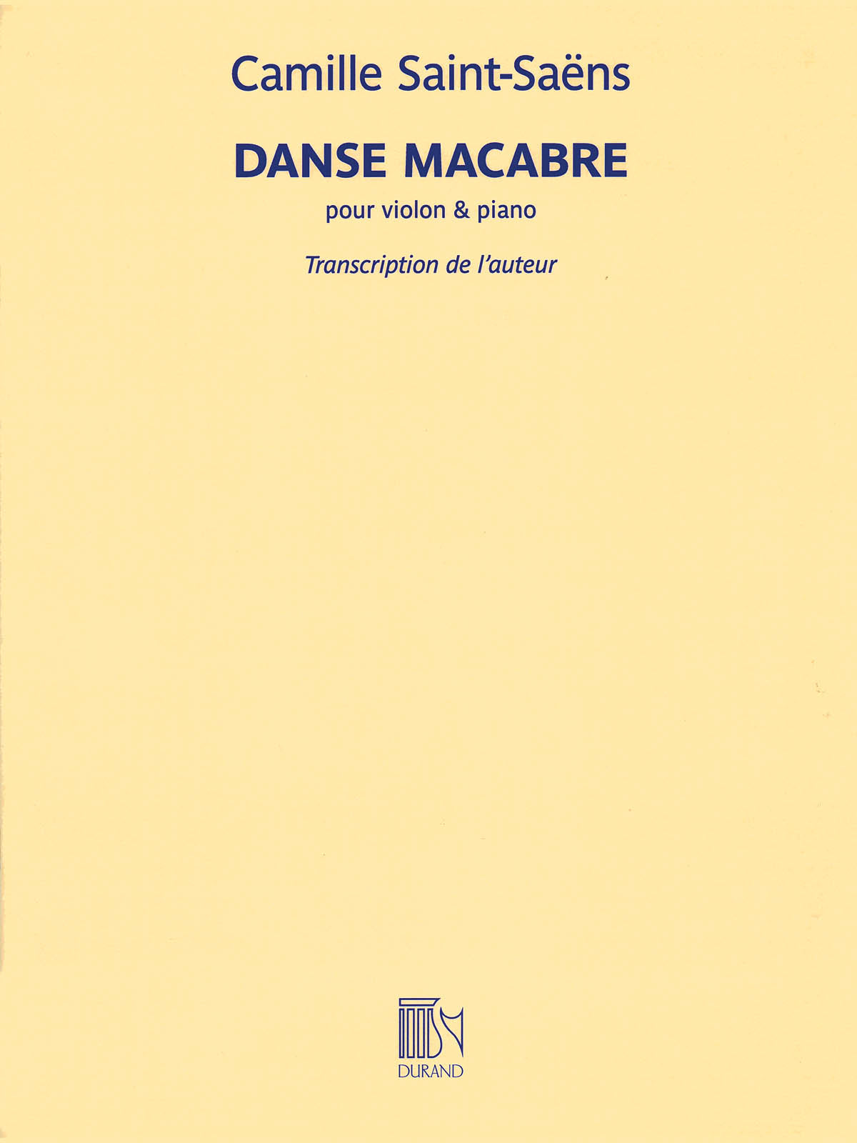 Saint-Saëns: Danse macabre