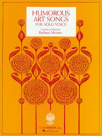 Humorous Art Songs for Solo Voice