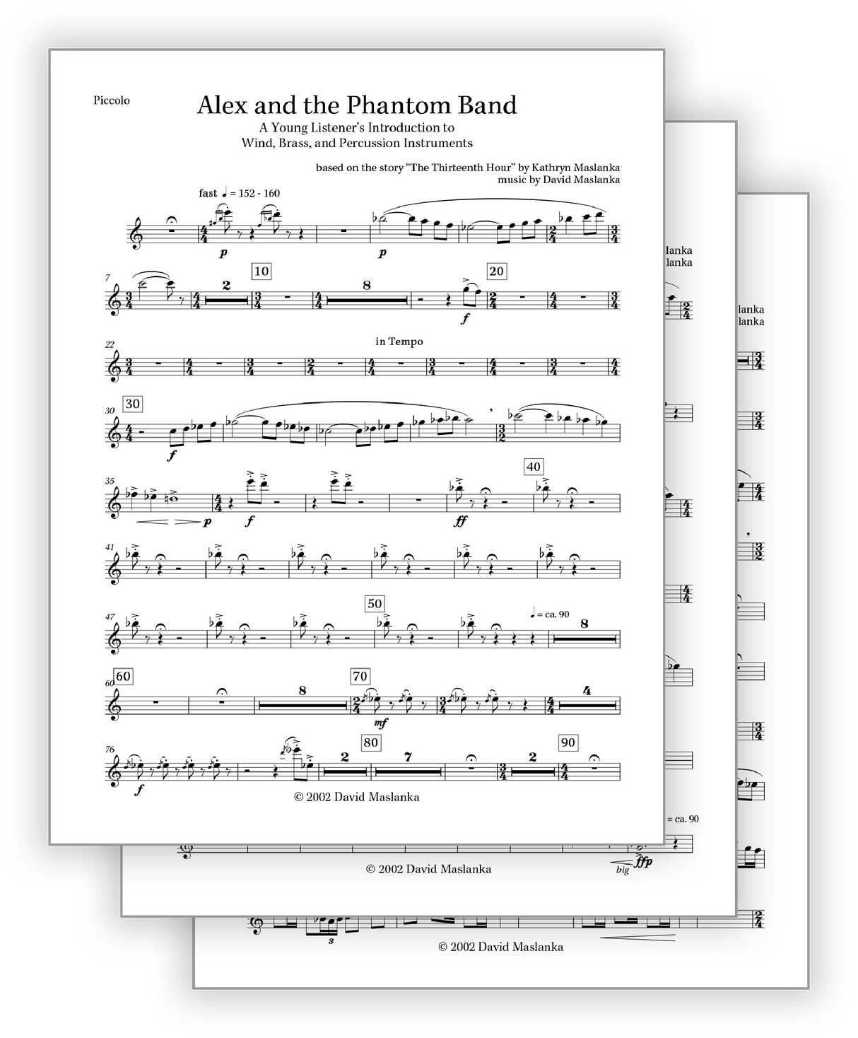 Maslanka: Alex and the Phantom Band