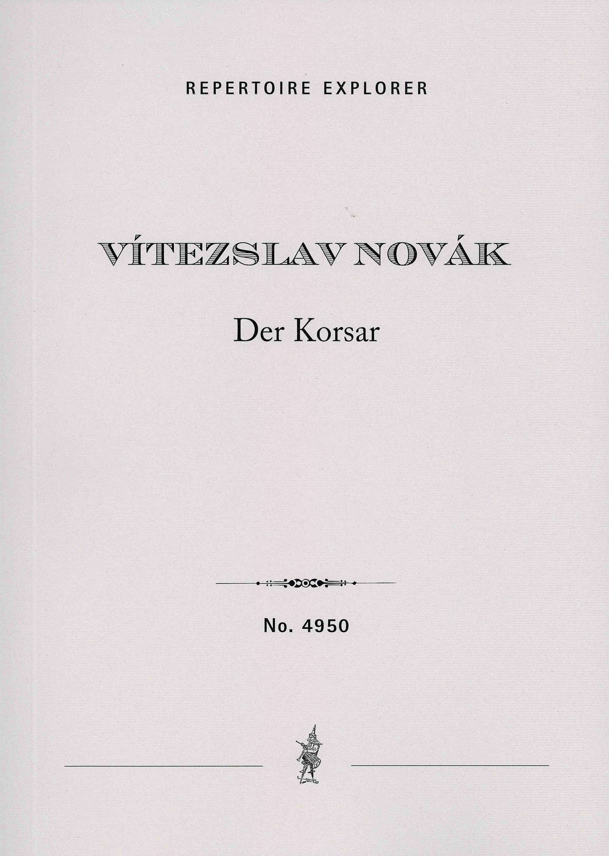 Novák: The Corsair, Overture in F Minor