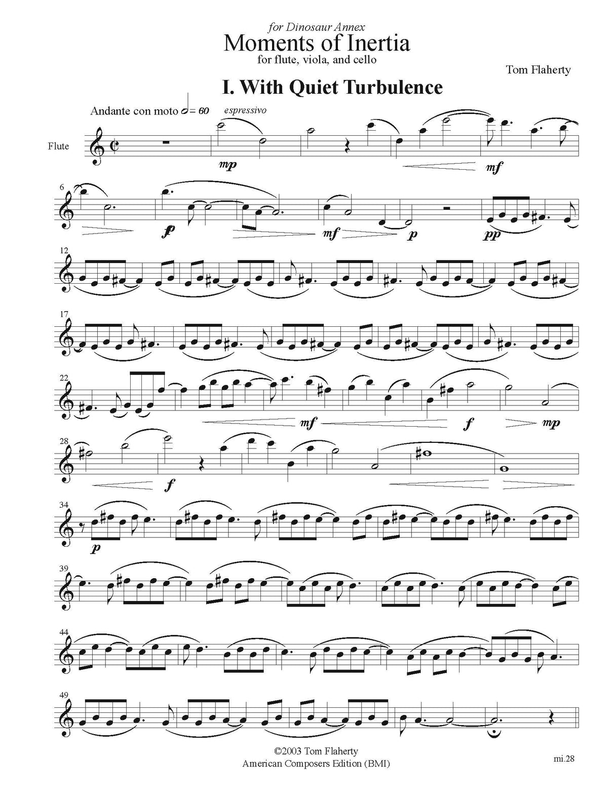 Flaherty: Moments of Inertia