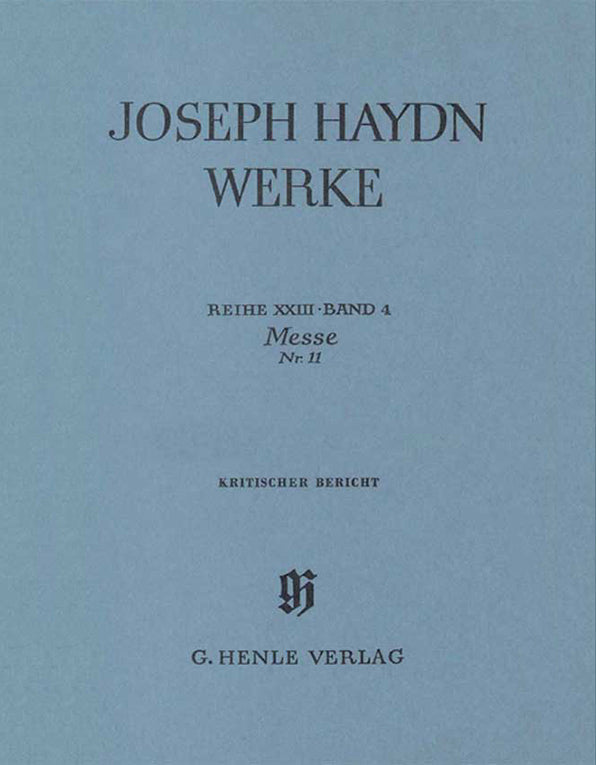 Haydn: Missa solemnis in B-flat Major, Hob. XXII:13