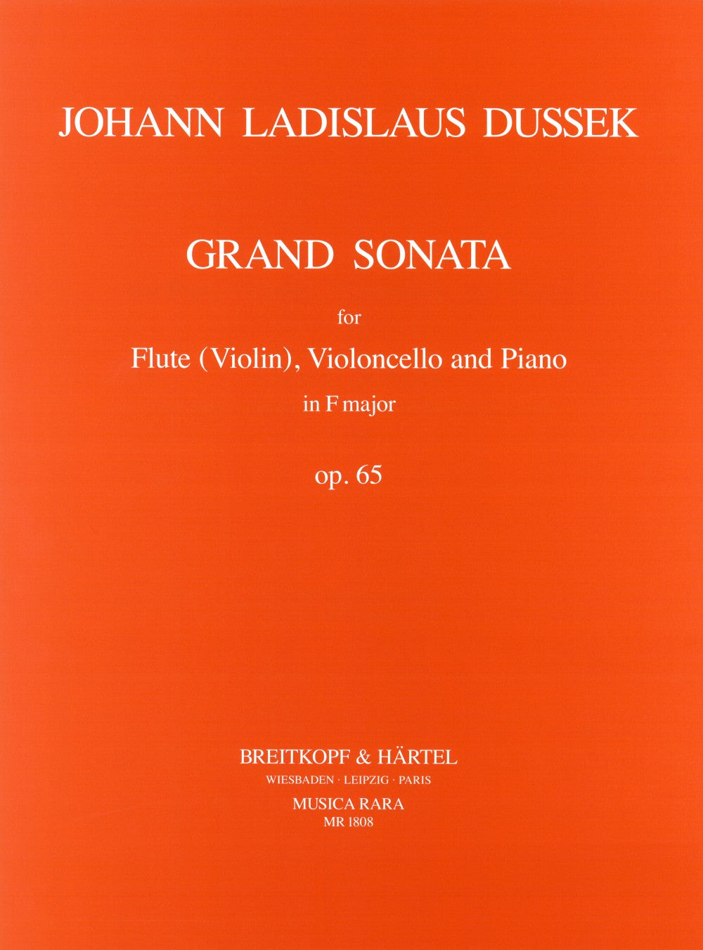 Dussek: Grand Sonata in F Major, Op. 65