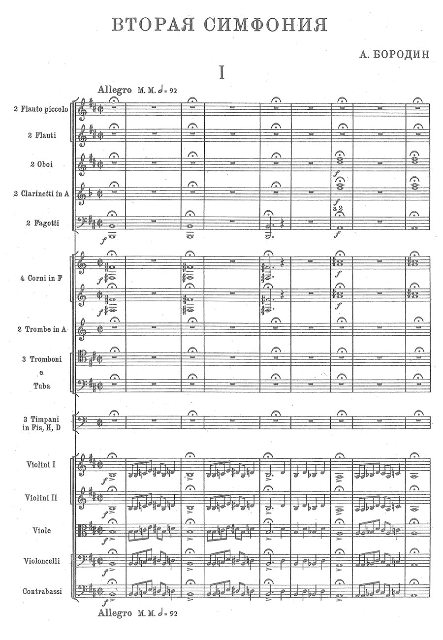 Borodin: Symphony No. 2 in B Minor