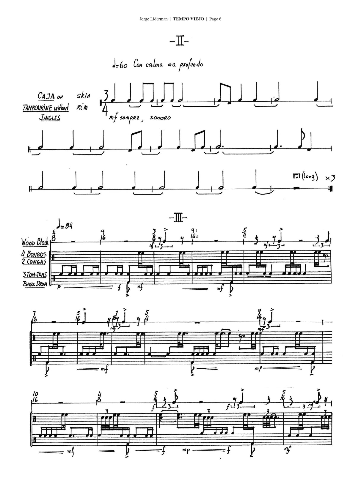 Liderman: Tempo Viejo