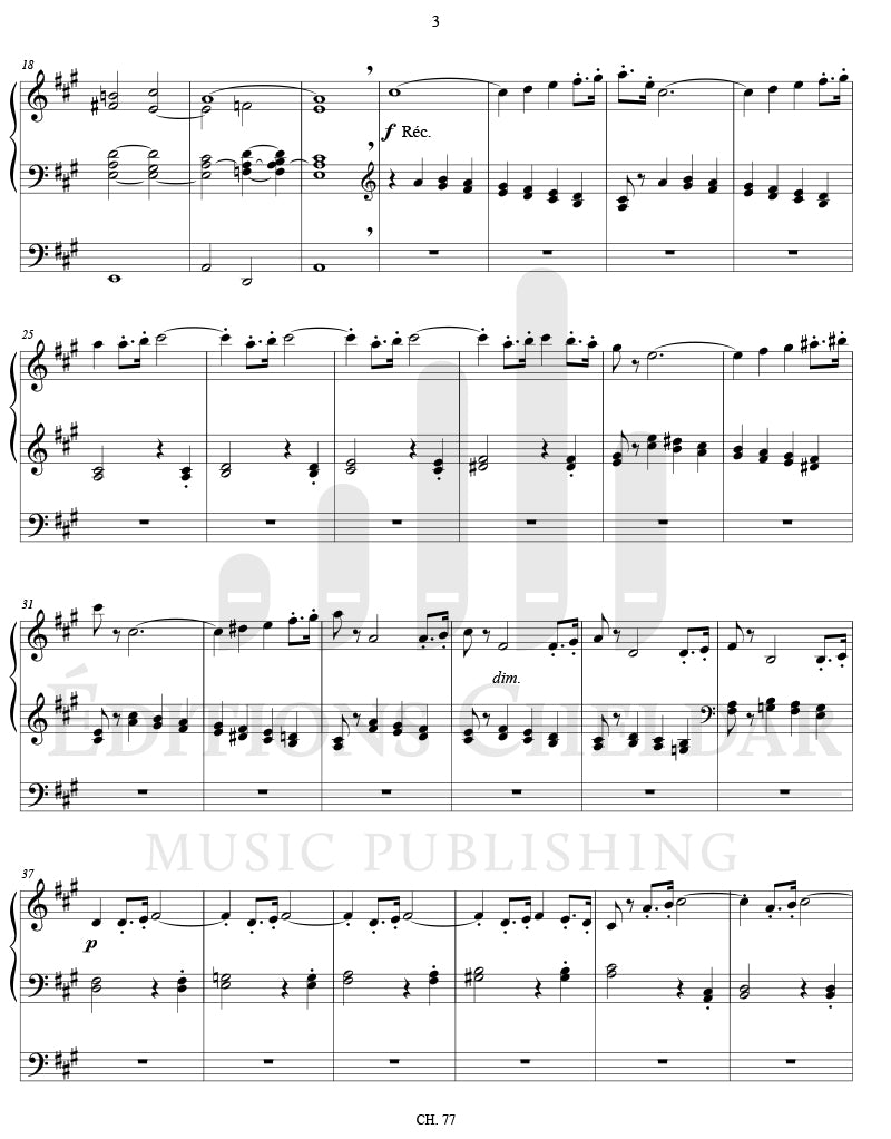 Bédard: Suite in A Major