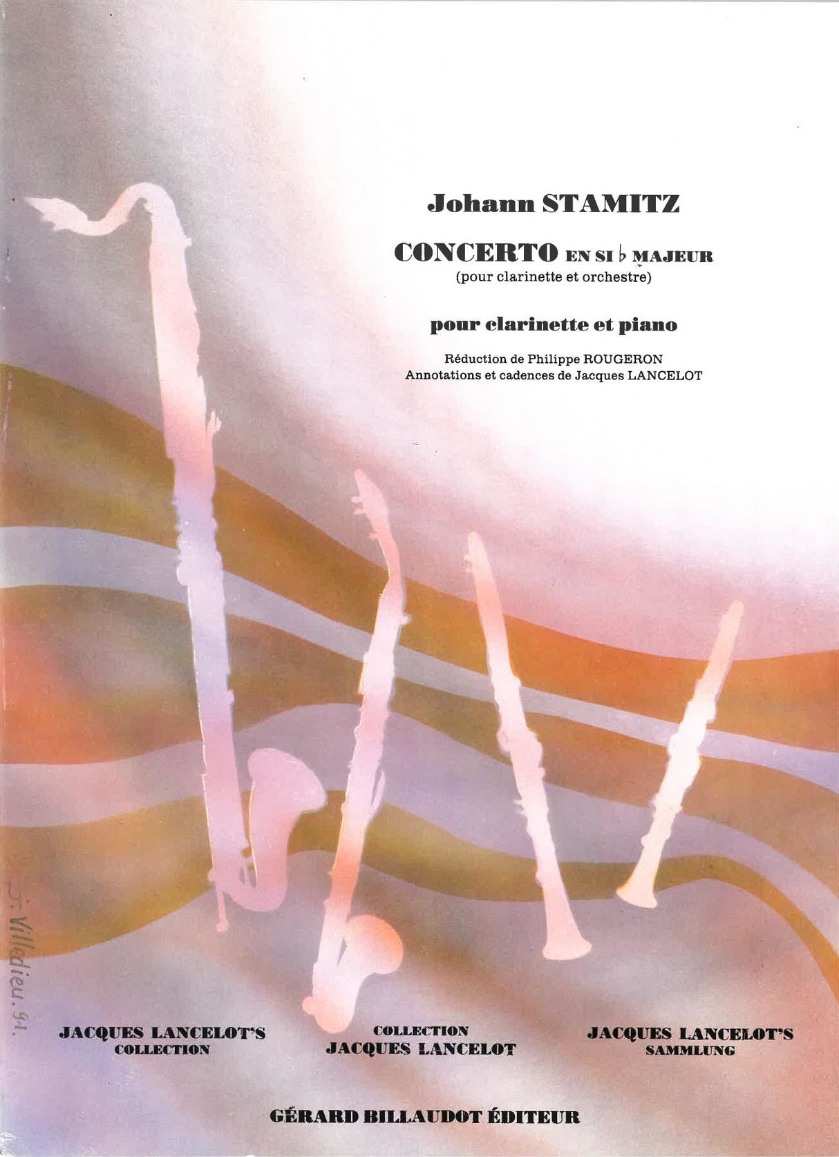J. Stamitz: Clarinet Concerto No. 3 in B-flat Major