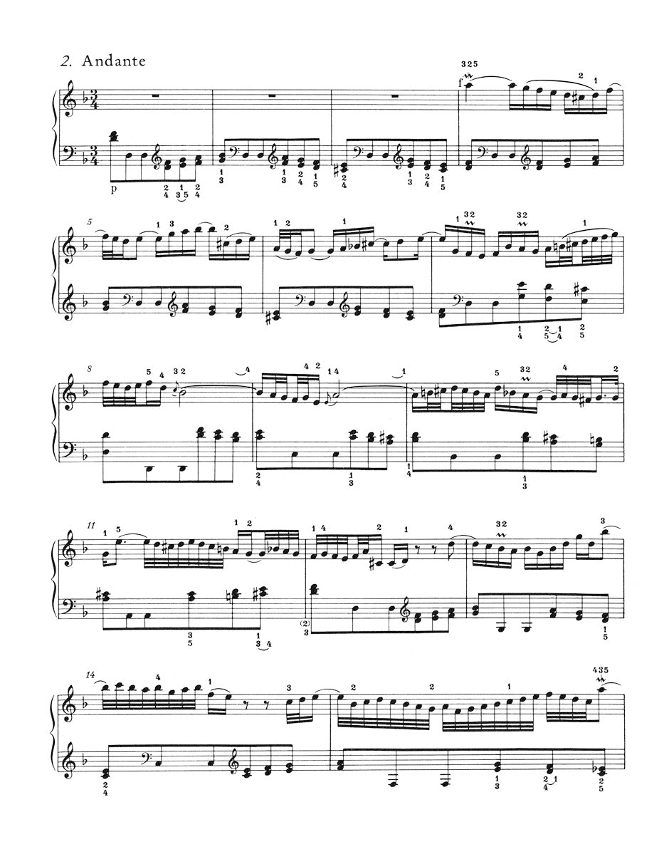 Bach: Italian Concerto, BWV 971