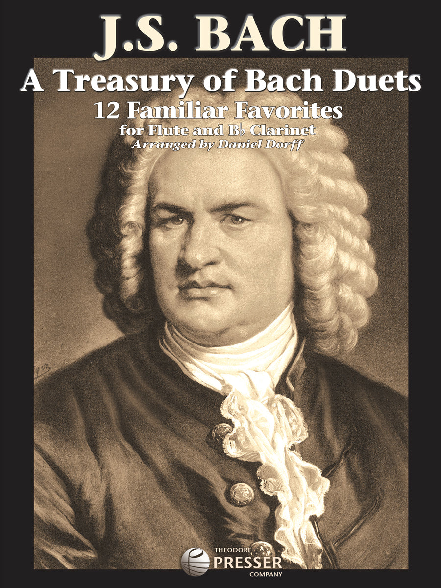 A Treasury of Bach Duets (arr. for flute & clarinet)