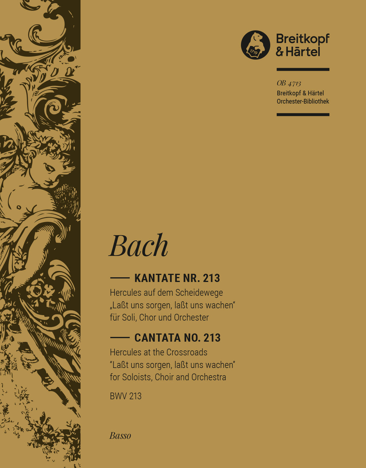 Bach: Lasst uns sorgen, lasst uns wachen, BWV 213