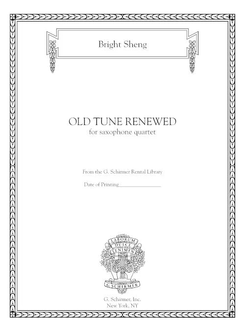 Sheng: Old Tune Renewed