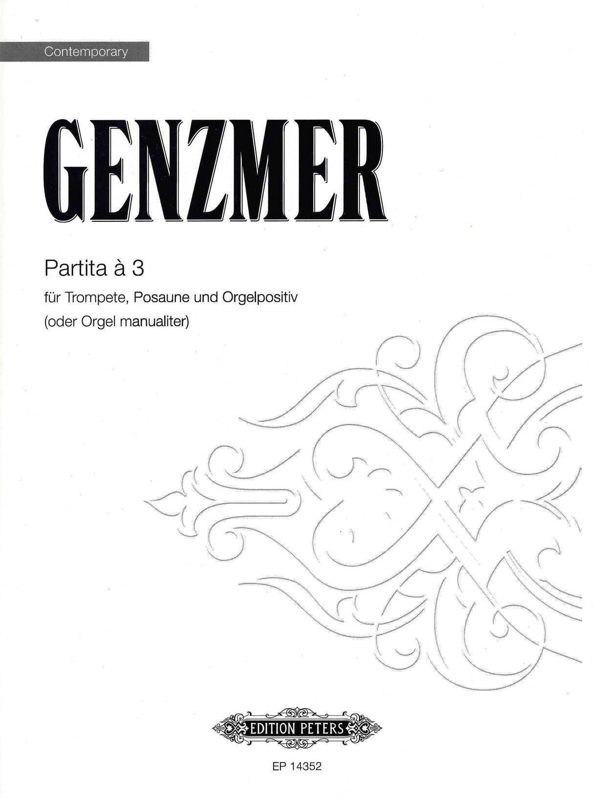 Genzmer: Partita for 3