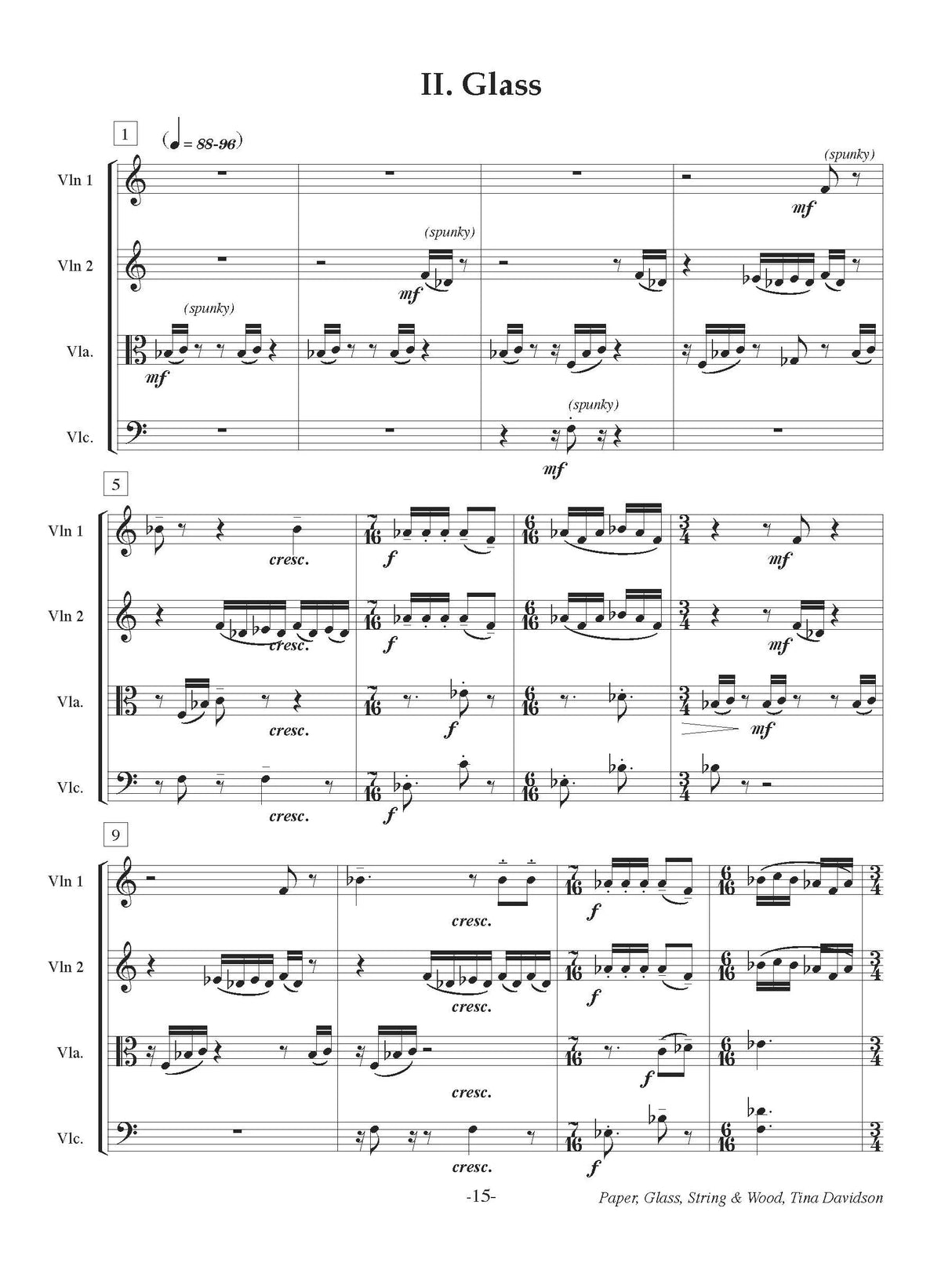 Davidson: Paper, Glass, String & Wood