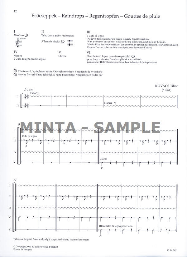 Chamber Music for Percussion