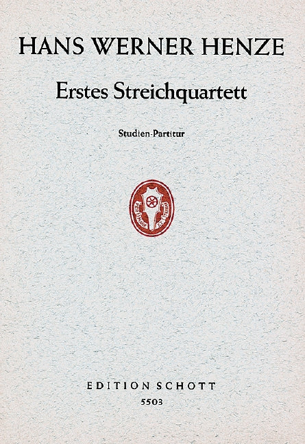 Henze: String Quartet No. 1