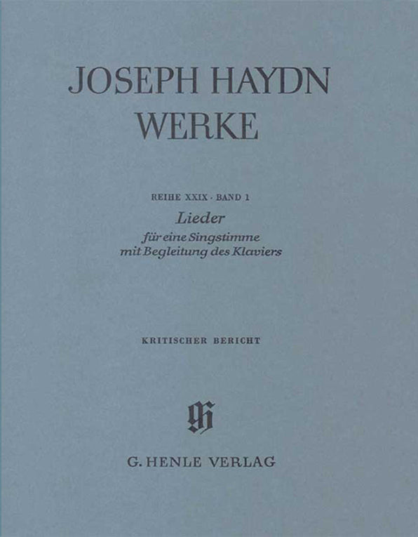 Haydn: Songs for One Voice