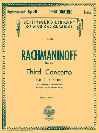 Rachmaninoff: Piano Concerto No. 3 in D Minor, Op. 30