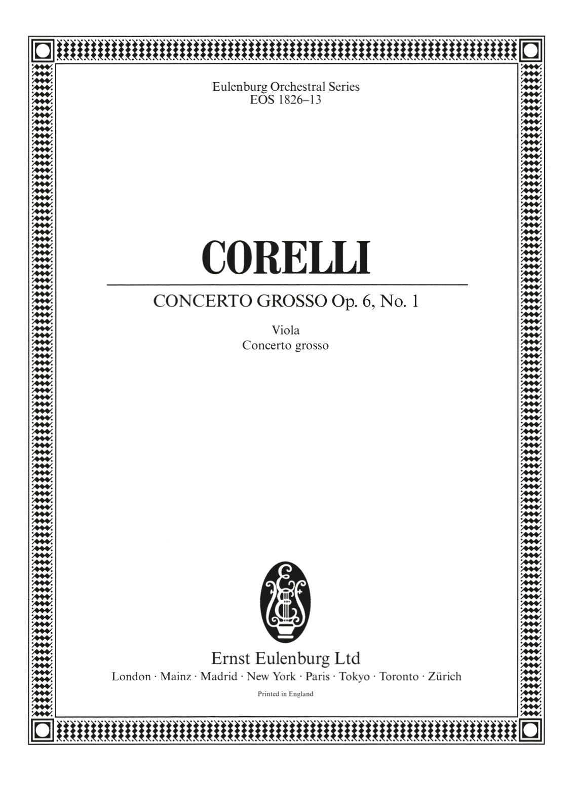 Corelli: Concerto grosso in D Major, Op. 6, No. 1
