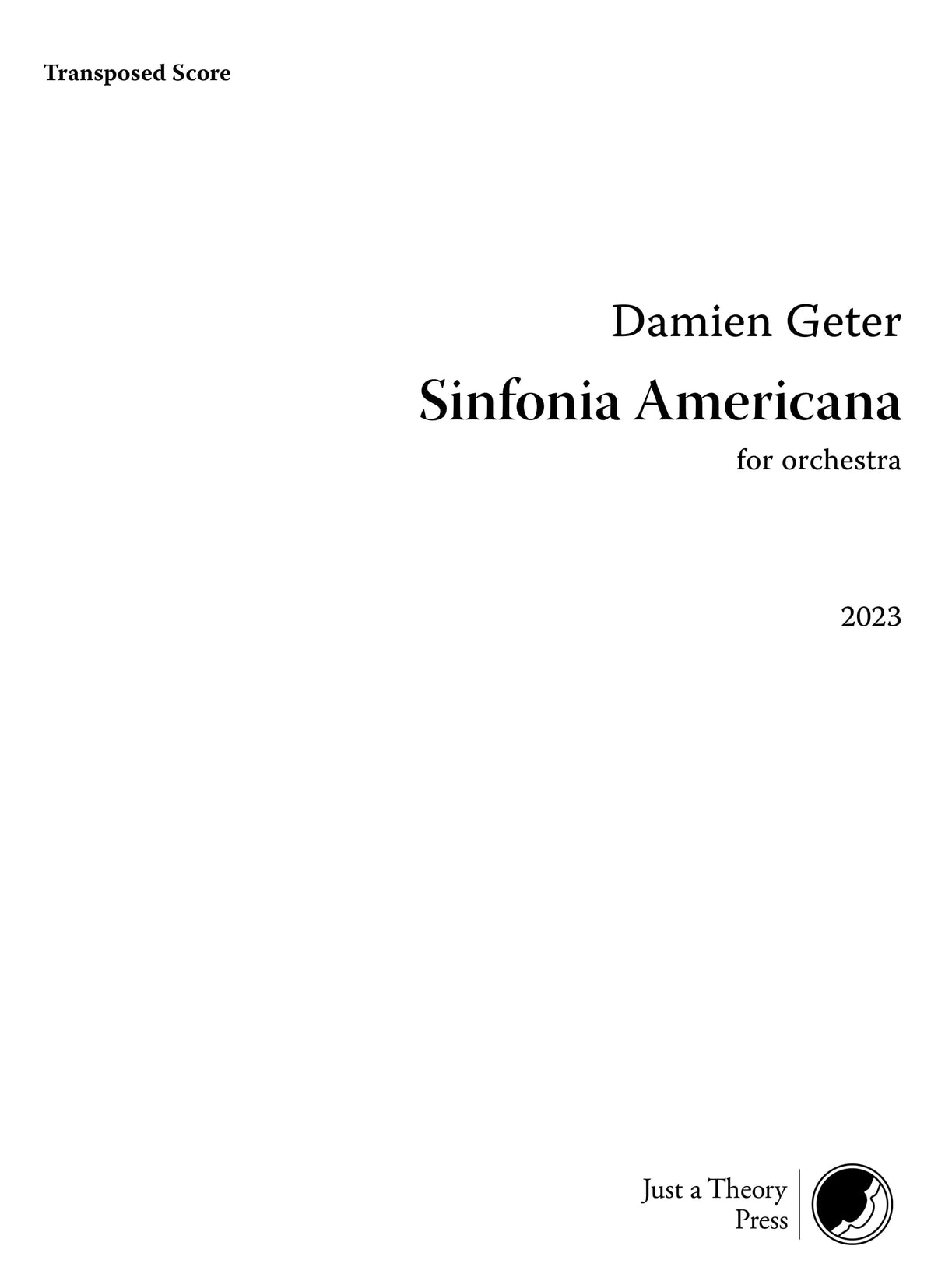 Geter: Sinfonia Americana