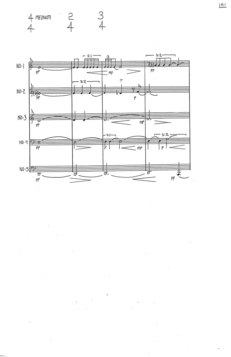 Braxton: Composition No. 169