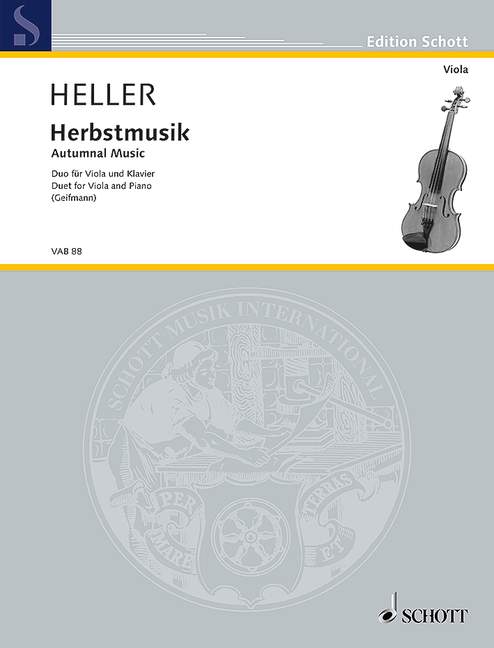 Heller: Autumnal Music (Version for Viola & Piano)
