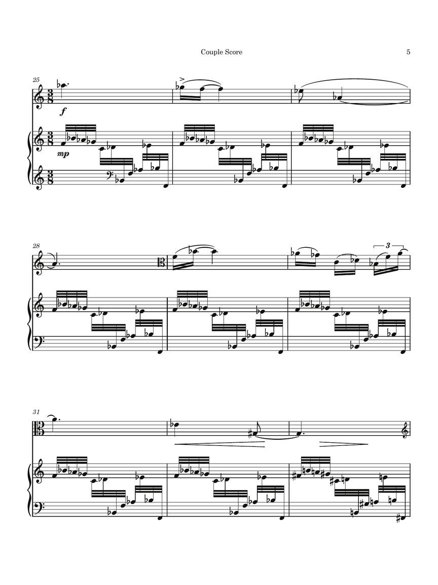 Adolphe: Couple (Version for Viola & Piano)