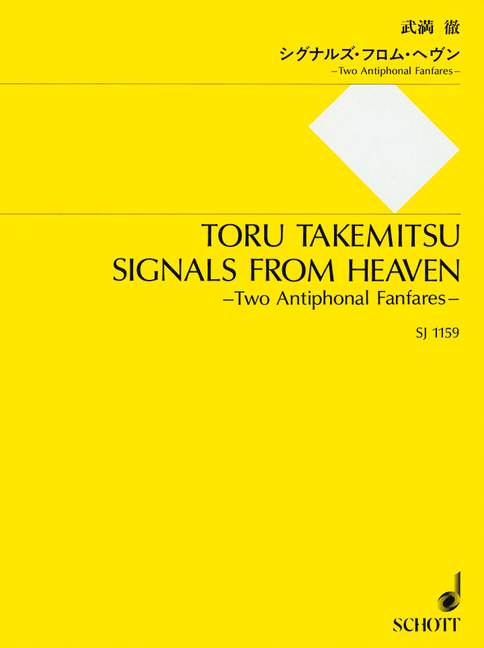 Takemitsu: Signals from Heaven