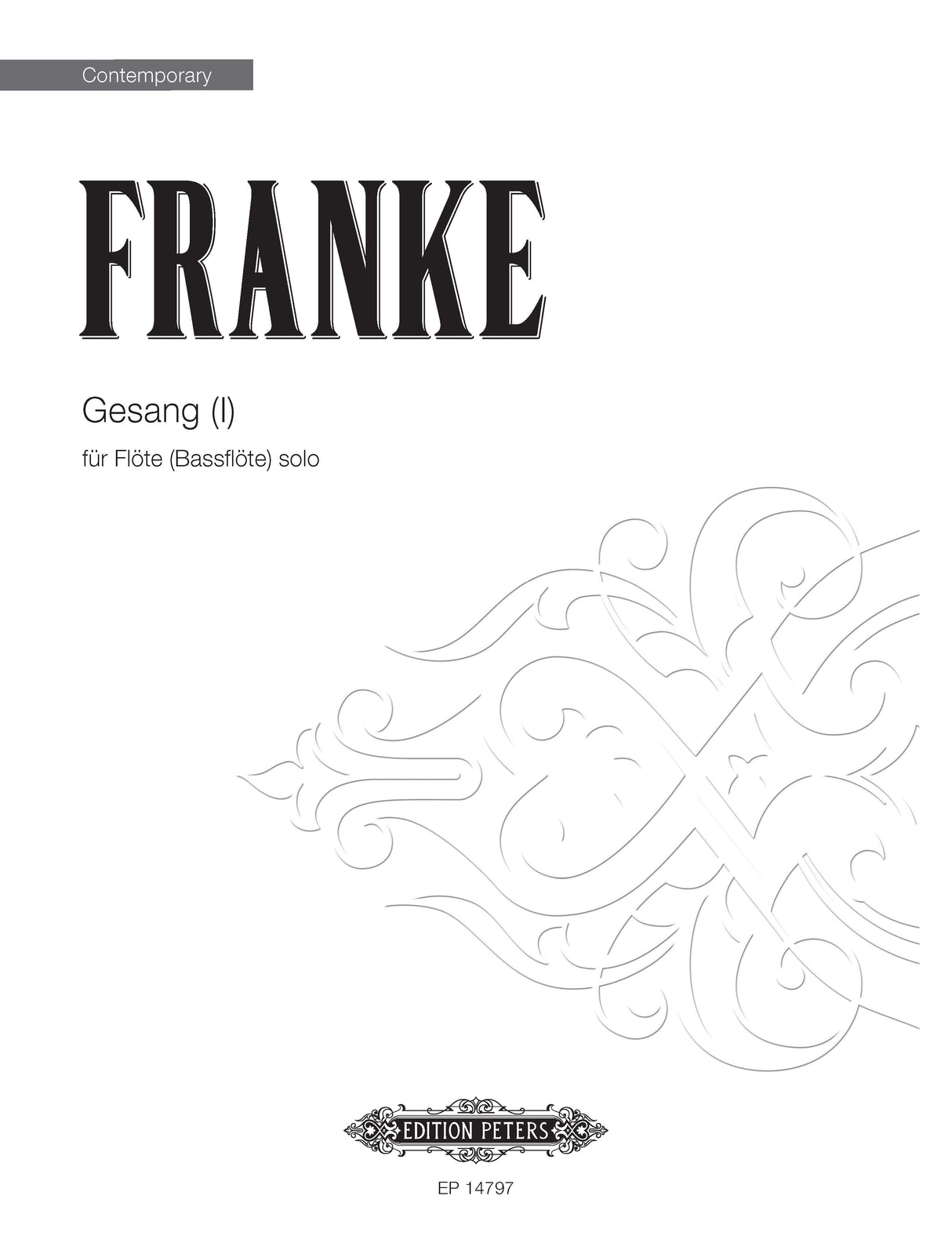 Franke: Gesang (I)