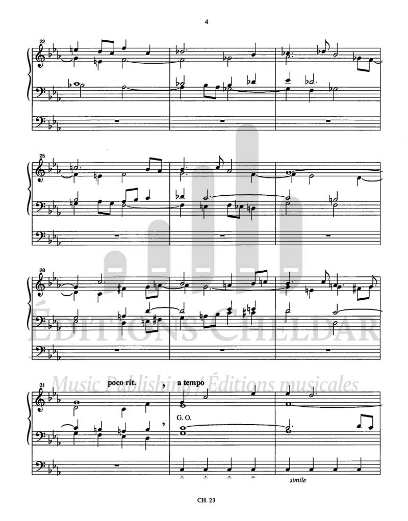 Bédard: Cinq Pièces funèbres