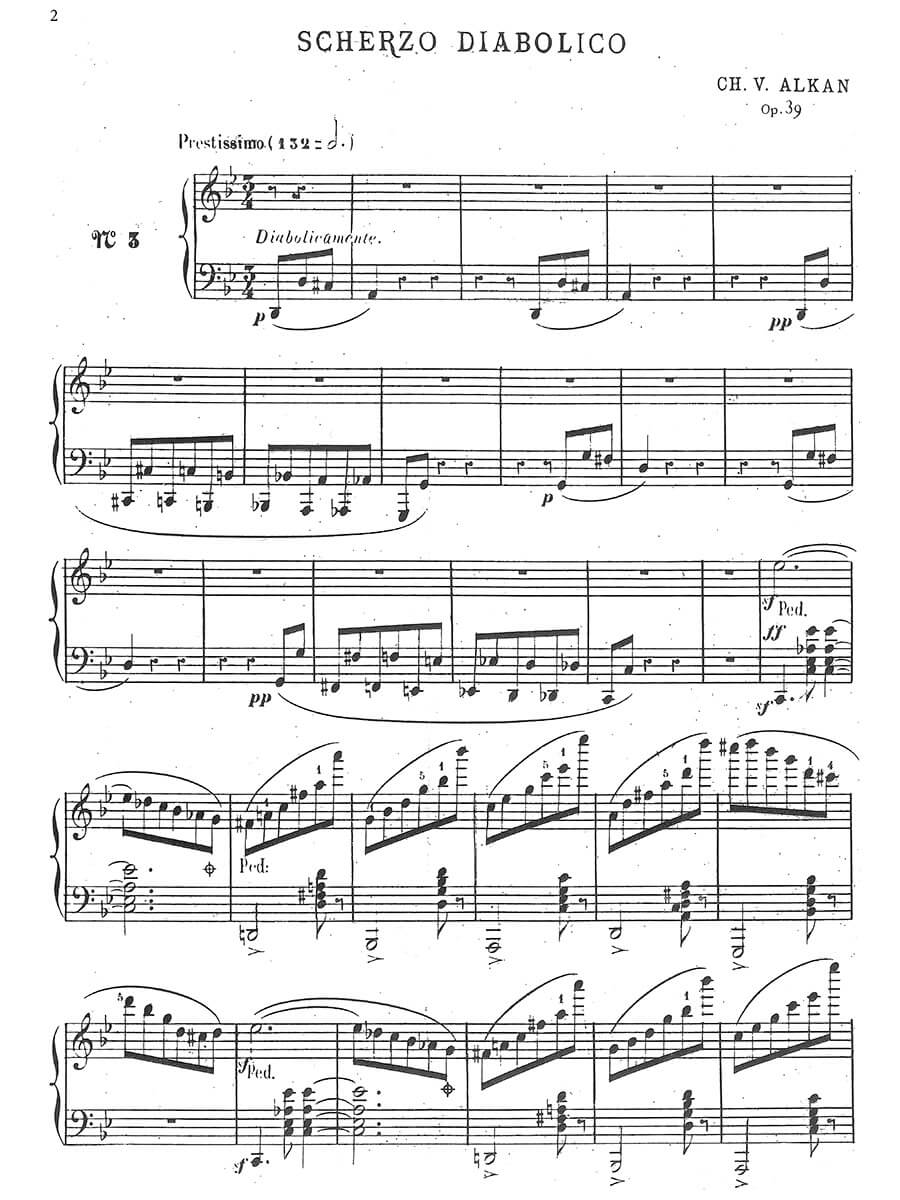 Alkan: Scherzo Diabolico, Op. 39, No. 3